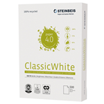 CARTA STEINBEIS CLASSIC WHITE A4 80gr 500fg 100 riciclata