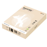 CARTA MAESTRO COLOR A4 210x297mm 160gr 250fg AVORIO/CREMA TENUE CR20 MONDI