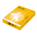 CARTA MAESTRO COLOR A4 210x297mm 160gr 250fg GIALLO FORTE IG50 MONDI