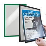 CORNICE MAGNETICA DURAFRAME A3 - 29,7X42CM VERDE DURABLE