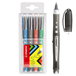 ASTUCCIO 4 ROLLER WORKERÂ®Colorful 0,5mm col. assortiti STABILO