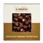 D. Barbero Tavoletta di cioccolato gianduja con nocciole 120gr in astuccio -stagionale