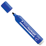 MARCATORE TRATTO MARKER BLU P.TONDA