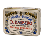 D. Barbero Scrigno regalo panna in metallo con tartufi misti 130gr Barbero