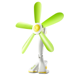 CFG Ventilatore a clip da tavolo e da parete Margarita