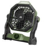 Melchioni Family Ventilatore portatile con luce LED da campeggio D12 cm MF 0612VL