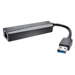 UA0000E Adattatore Ethernet USB-A â€" Nero-Kensington