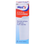 MED's Scatola 12 bende di garza orlata 10cm x 5mt