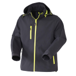 Giubbotto Softshell R Boost tg 2XL antracite/giallo fluo Rossini