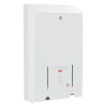 Dispenser per assorbenti Artemis 2 colonne metallo verniciato bianco Mar Plast