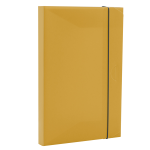 Cartella progetto HOLOS dorso 3cm in PP giallo sabbia 34,5x23,5x3cm Fellowes