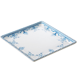 Piatto quadrato Linea Zante 17x17x2cm melamina Leone