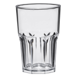 Conf. 5 Bicchieri Granity 400ml in SAN trasparente Leone