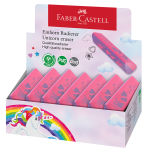 FABER-CASTELL Expo 15 gomma triangolare unicorno colori assortiti Faber Castell