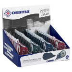 OSAMA Display 36pz Correttore a nastro 20 Metri 5mmx20mt involucro colori ass. Urban O