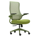 Seduta operativa ergonomica Aurora CHLN18 c/braccioli regolabili verde Unisit