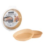 PERFETTO Conf 50 Vaschette cartaforno per friggitrice ad aria in astuccio D20cm x H4,5cm