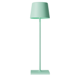 No Brand Lampada da tavolo 851 ricaricabile 8xH30cm metallo verde salvia Palmina