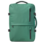 IN TEMPO Zaino Travel Backpack Drop2Go gomma antipioggia dim. 30x15x45cm verde InTempo