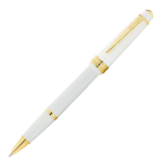Penna roller Bailey Light punta F fusto bianco/oro Cross