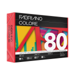 Carta Fabriano Colore A4 80GR 500FG COL.FORTI ROSSO