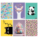 Maxiquaderno A4 40fg+2 80gr 5mm c/margine Bambina BM