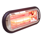 CFG Stufa ad infrarossi da esterno/interno Sole Rosso 1500W