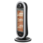 Melchioni Family Stufa alogena Sahara 1200W con rotazione