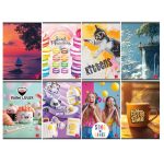 Maxiquaderno A4 80gr 40+2fg 1rigo c/margine Ragazza Pigna