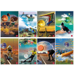 Maxiquaderno A4 80gr 40+2fg rigo di 3a Sport Pigna