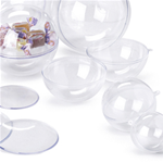 SFERA APRIBILE in POLISTIRENE TRASPARENTE Ã¸100mm RI.PLAST