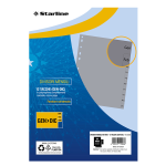 Divisori mensili (GEN-DIC in PP 12 tacche F.to A4 MAXI 24,5X30cm Grigio Starline