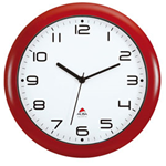 OROLOGIO DA PARETE HORNEW Ã˜30cm ROSSO Alba