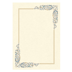 BLISTER 10 DIPLOMI PERGAMENA 210x297mm 160gr 14-6281 KARTOS