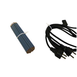 VIVA BUSTA 100 FASCHETTE IN NYLON 200X2,5 MM BIANCO