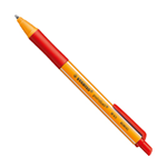 Penna a sfera a scatto POINTBALLÂ® GREEN STABILO 0,5mm rosso