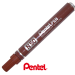 MARCATORE PENTEL PEN N50 MARRONE P.TONDA