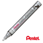 Marcatore PAINT MMP10 punta media vernice argento PENTEL