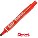 MARCATORE PENTEL PEN N60 ROSSO P.SCALPELLO
