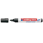 MARCATORE NERO PER LAVAGNE BIANCHE EDDING 660 TRATTO 1,5 - 3,00mm