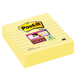 Blocco 70fg. Post-it Super Sticky Giallo Canary 101x101mm a righe 675-SS3CY-EU