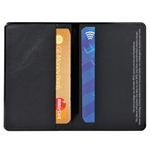 HIDENTITYÂ® Doppio 95x60mm per bancomat /carta di credito NERO Exacompta