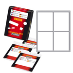 Etichetta adesiva bianca 70x56mm (10fogli x 4etichette Markin