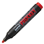 Marcatore UNI PROCKEY M126 p.scalpello rosso UNI MITSUBISHI