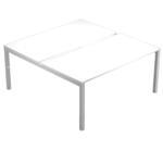 ARTEXPORT SCRIVANIA a 2 POSTAZIONI CONTRAP.120X166cm BIANCO - AGORA'
