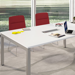 ARTEXPORT TAVOLO RIUNIONI 6 Posti 160X120xH74,4cm BIANCO - AGORA'