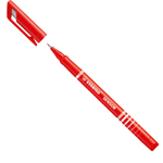 FINELINER STABILO SENSOR PUNTA 0.3MM ROSSO