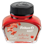 INCHIOSTRO STILOGRAFICO PELIKAN 4001 30ML ROSSO