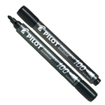 MARCATORE PERMANENTE 100 NERO P.TONDA 4.5MM PILOT