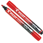 MARCATORE PERMANENTE 100 ROSSO P.TONDA 4.5MM PILOT